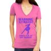 Tultex 214 - Ladies' Slim Fit Fine Jersey V-Neck Thumbnail