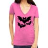 Tultex 214 - Ladies' Slim Fit Fine Jersey V-Neck Thumbnail