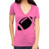 Tultex 214 - Ladies' Slim Fit Fine Jersey V-Neck Thumbnail