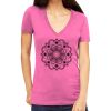 Tultex 214 - Ladies' Slim Fit Fine Jersey V-Neck Thumbnail