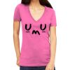Tultex 214 - Ladies' Slim Fit Fine Jersey V-Neck Thumbnail