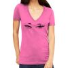 Tultex 214 - Ladies' Slim Fit Fine Jersey V-Neck Thumbnail