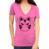 Tultex 214 - Ladies' Slim Fit Fine Jersey V-Neck Thumbnail