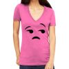 Tultex 214 - Ladies' Slim Fit Fine Jersey V-Neck Thumbnail