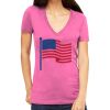 Tultex 214 - Ladies' Slim Fit Fine Jersey V-Neck Thumbnail