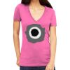 Tultex 214 - Ladies' Slim Fit Fine Jersey V-Neck Thumbnail