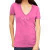 Tultex 214 - Ladies' Slim Fit Fine Jersey V-Neck Thumbnail