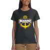 Gildan 100% Cotton Ladies T-Shirt Thumbnail