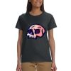 Gildan 100% Cotton Ladies T-Shirt Thumbnail