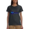 Gildan 100% Cotton Ladies T-Shirt Thumbnail
