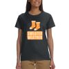 Gildan 100% Cotton Ladies T-Shirt Thumbnail