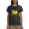 Gildan 100% Cotton Ladies T-Shirt Thumbnail