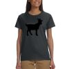 Gildan 100% Cotton Ladies T-Shirt Thumbnail