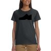 Gildan 100% Cotton Ladies T-Shirt Thumbnail