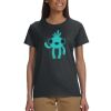 Gildan 100% Cotton Ladies T-Shirt Thumbnail