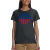 Gildan 100% Cotton Ladies T-Shirt Thumbnail